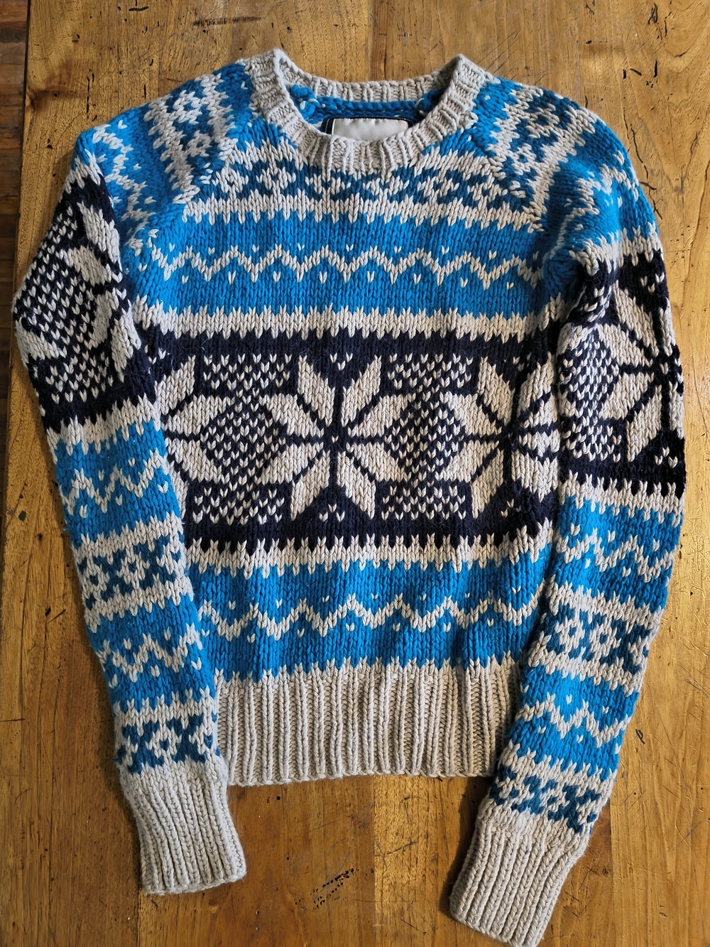 Women's American Eagle Fair Isle Knit Sweater